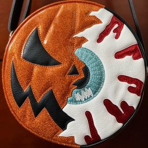 Mishka x Love Pain and Stitches Eyeball Pumpkin Purse